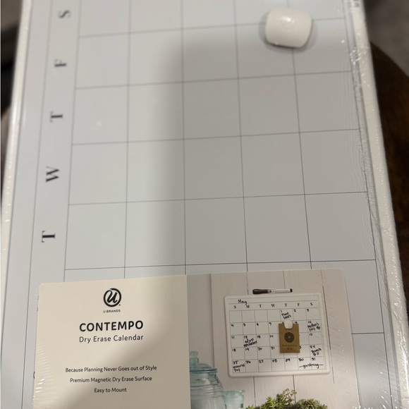 U Brands Contempo Dry Erase Calendar - Picture 1 of 11